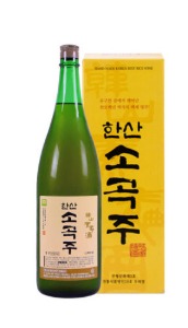 한국에서 가장 맛있는 앉은뱅이 술: 한산 소곡주1.8L생주